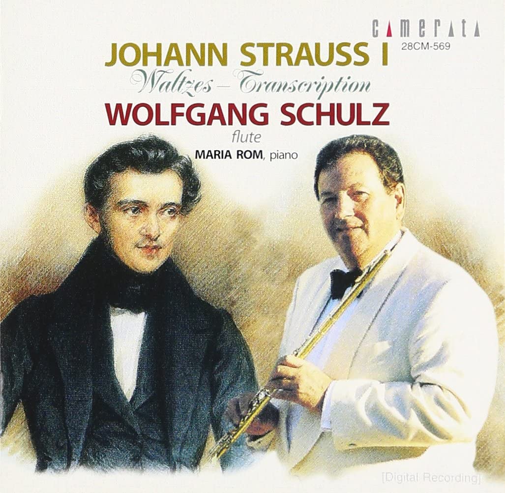 CD SCHULTZ (BOLFGANG), J. STRAUSS (I); - Strauss I: Waltzes for flute and pi 28CM569 Japan ObiClassical Used
CD SCHULTZ (BOLFGANG), J. STRAUSS (I); - Strauss I: Waltzes for flute and pi 28CM569 Japan ObiClassical Used