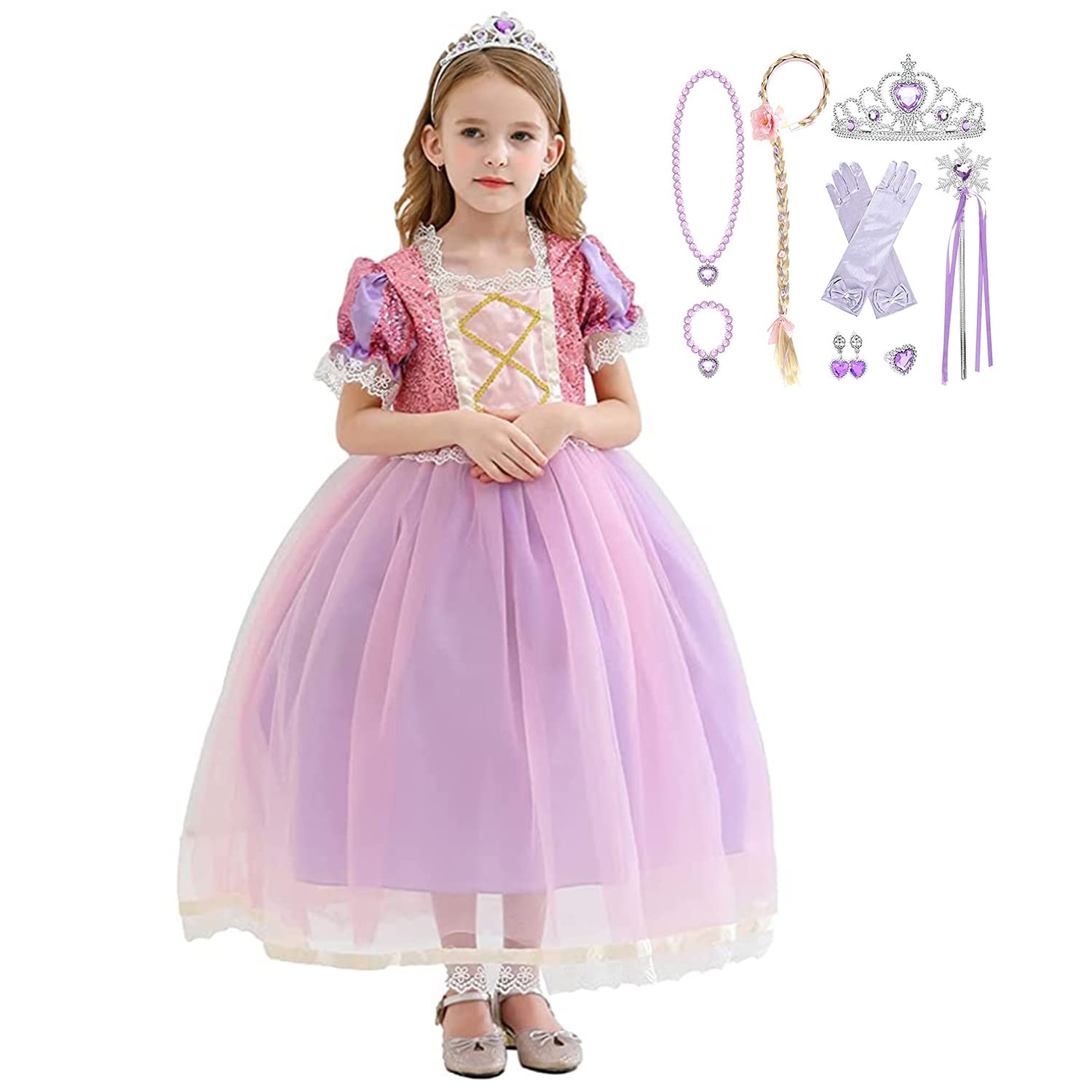 Dress Cosplay for Kids Disney Dress Princess Dress Cosplay Costume Kids Costume Transformation Fancy Dress Christmas Halloween Birthday Party Gift
Dress Cosplay for Kids Disney Dress Princess Dress Cosplay Costume Kids Costume Transformation Fancy Dress Christmas Halloween Birthday Party Gift