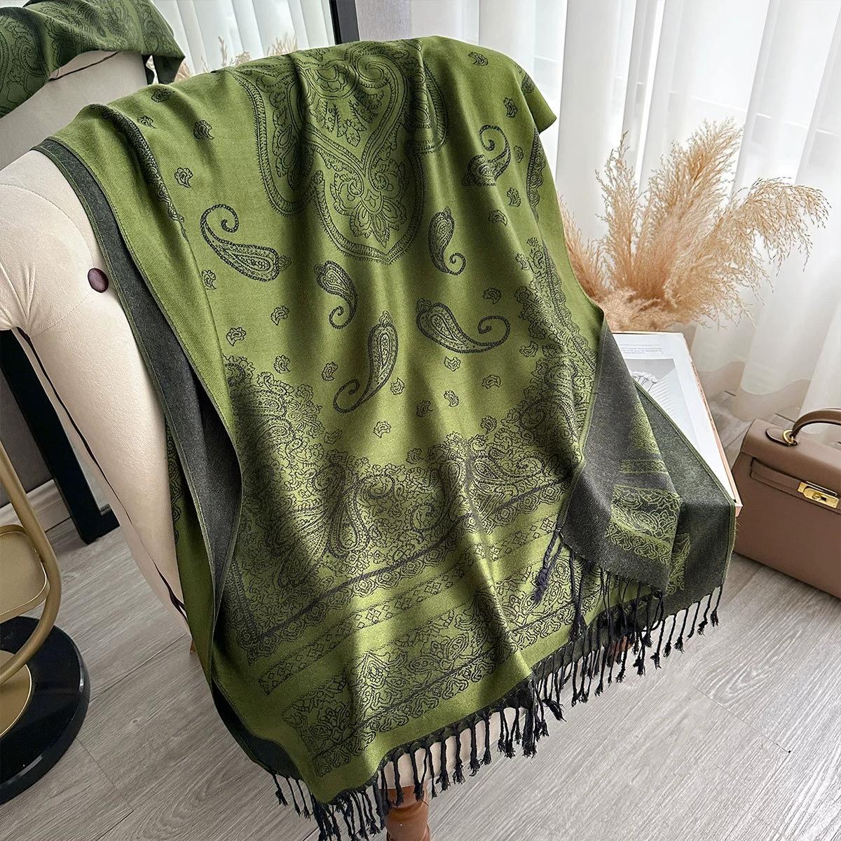 Walnut Printed Autumn And Winter Double-Sided Faux Cashmere Scarf Winter Luxury Warm Scarf Stoled Echarpe For Women 195x70cm
Walnut Printed Autumn And Winter Double-Sided Faux Cashmere Scarf Winter Luxury Warm Scarf Stoled Echarpe For Women 195x70cm