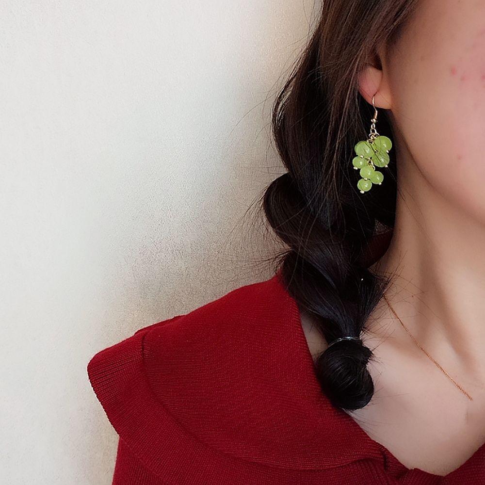 Geometric Korea Party Fruit Women Drop Earrings Grape String Earrings Clip Earrings Fashion Jewelry F-drop Earrings
Geometric Korea Party Fruit Women Drop Earrings Grape String Earrings Clip Earrings Fashion Jewelry F-drop Earrings