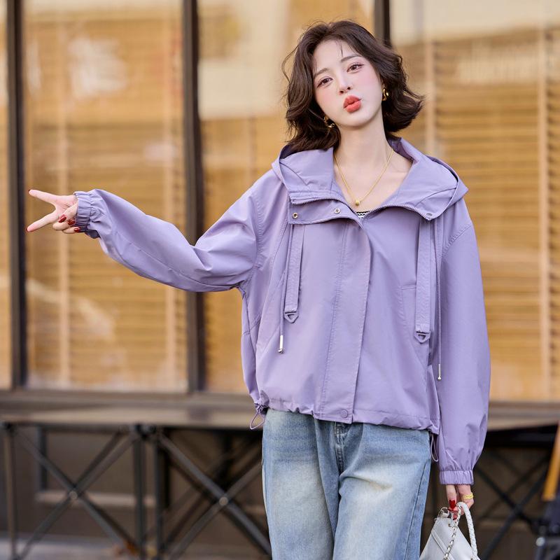 Легкая уличная модная повседневная свободная куртка с капюшоном весна новый дизайн чувство модное короткое тренч-пальто XL фиолетовый
Легкая уличная модная повседневная свободная куртка с капюшоном весна новый дизайн чувство модное короткое тренч-пальто XL фиолетовый