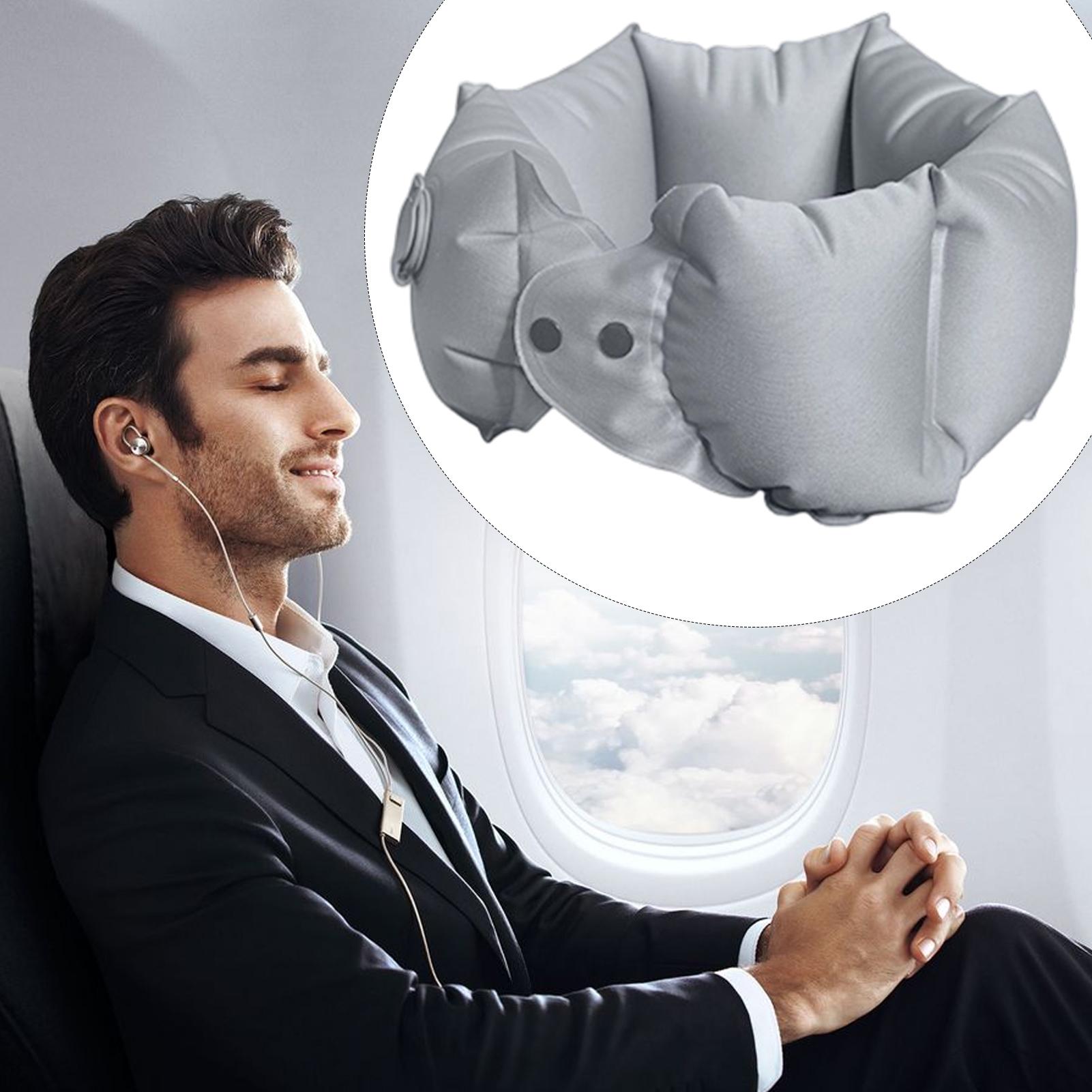Portable U-shaped Travel Pillow Adjustable Inflatable Sleeping Pillows Office Nap Pillow Car Airplane Neck Cushion Head Support светло-серый
Portable U-shaped Travel Pillow Adjustable Inflatable Sleeping Pillows Office Nap Pillow Car Airplane Neck Cushion Head Support светло-серый