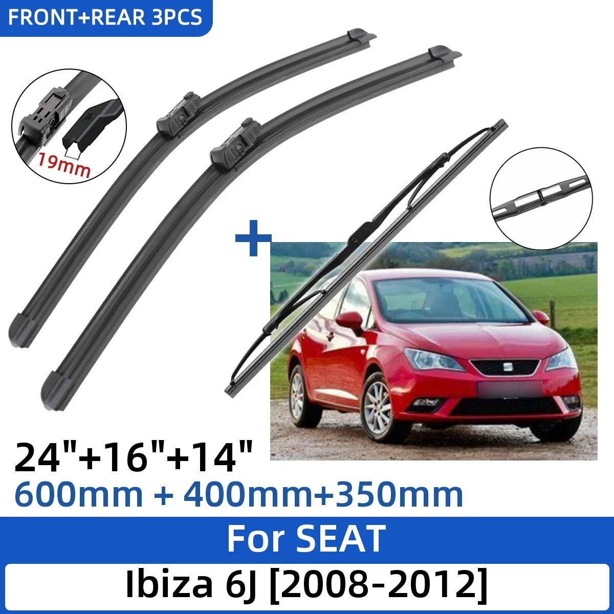 3 шт. для SEAT Ibiza 6J 2008-2012 24 +16 +14 Передние Задние Щетки Стеклоочистителя Стеклоочиститель Стеклоочиститель Окна Аксессуары 2011 2012 чёрный
3 шт. для SEAT Ibiza 6J 2008-2012 24 +16 +14 Передние Задние Щетки Стеклоочистителя Стеклоочиститель Стеклоочиститель Окна Аксессуары 2011 2012 чёрный