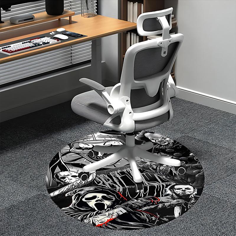 Horror Movie Characters,Halloween Decorations Chair mat Round Rug Office carpet, Non slip, Suitable for Living Rooms, Bedrooms,Decor1205840a 80cm by 80cm
Horror Movie Characters,Halloween Decorations Chair mat Round Rug Office carpet, Non slip, Suitable for Living Rooms, Bedrooms,Decor1205840a 80cm by 80cm