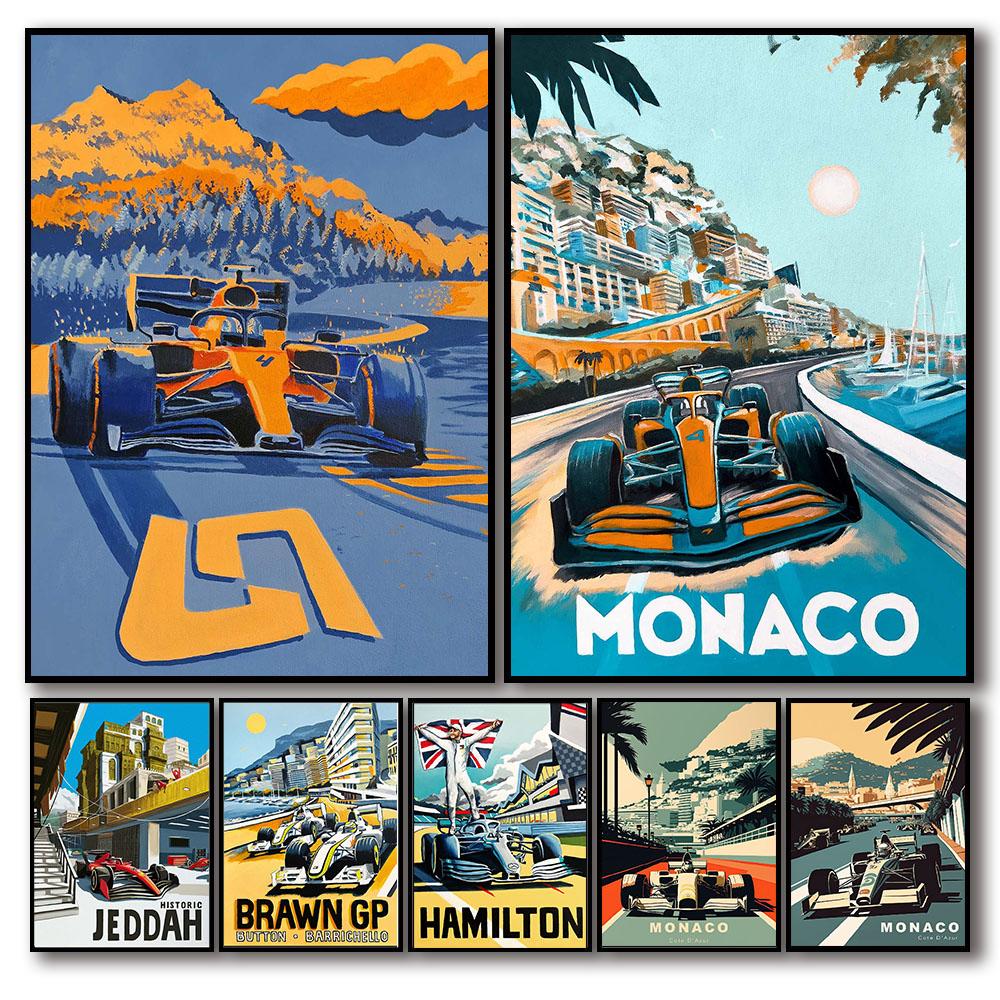 Красочный Формула F1 Неоновый город Акварель Гоночный автомобиль Плакат Холст Принт Настенное Искусство Гонщик Монако Автоспорт Украшение Декор комнаты
Красочный Формула F1 Неоновый город Акварель Гоночный автомобиль Плакат Холст Принт Настенное Искусство Гонщик Монако Автоспорт Украшение Декор комнаты
