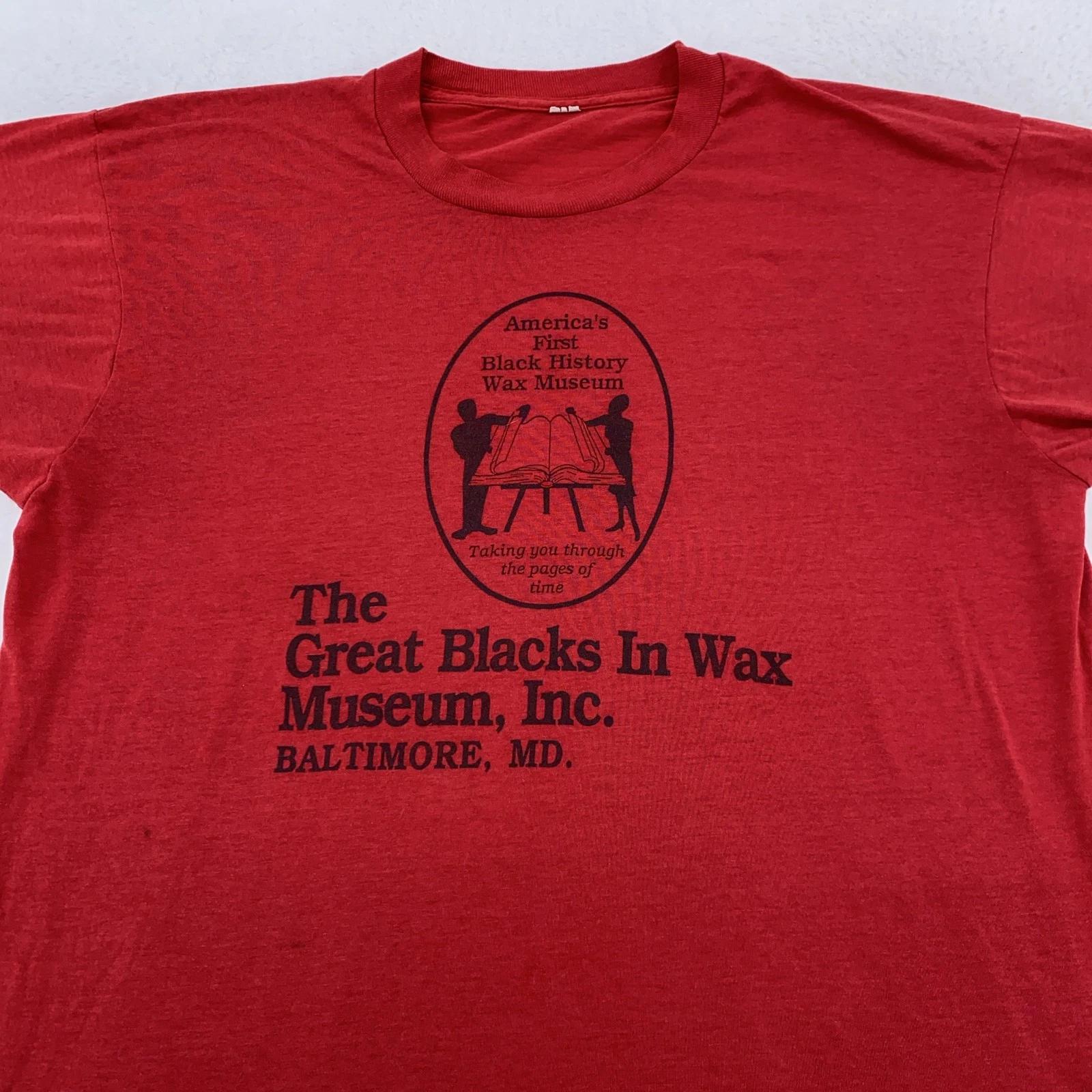 Vintage Great Blacks In Wax Museum Shirt Mens Large Baltimore History 90s Tee 3XL
Vintage Great Blacks In Wax Museum Shirt Mens Large Baltimore History 90s Tee 3XL
