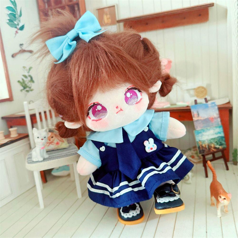 Lovely Cotton Doll Clothes JK Uniform Plush Toy Clothes Cotton Doll Outfit Dress Plush Doll 4pcs
Lovely Cotton Doll Clothes JK Uniform Plush Toy Clothes Cotton Doll Outfit Dress Plush Doll 4pcs