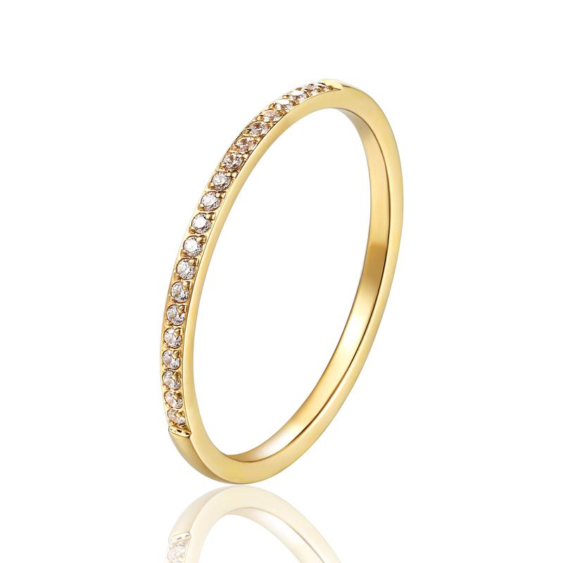 1.5mm Wide Fine workmanship Zircon Ring For Women Top Quality Titanium Steel Gifts for lovers Jewelry Wedding Ring Wholesale 4
1.5mm Wide Fine workmanship Zircon Ring For Women Top Quality Titanium Steel Gifts for lovers Jewelry Wedding Ring Wholesale 4