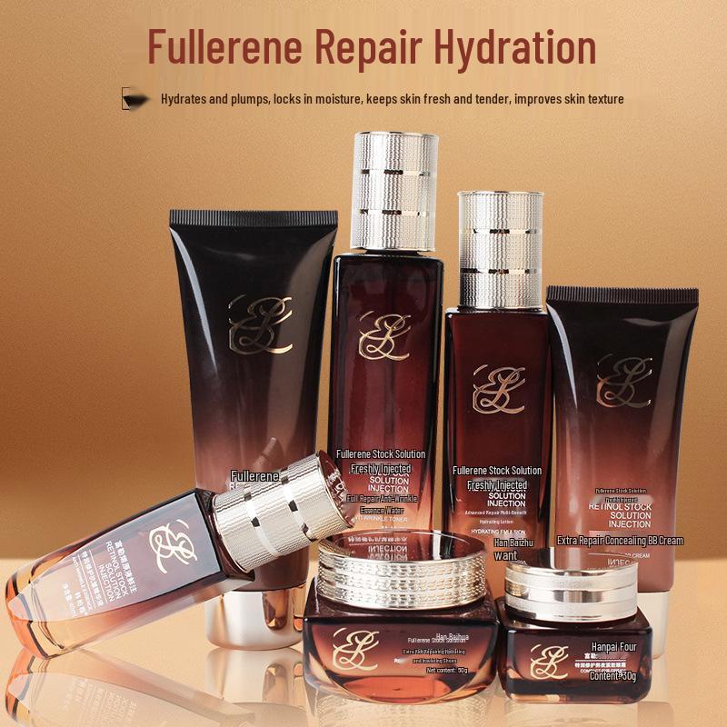 Fullerene Skincare Set for Women - Firming, Moisturizing, Hydrating, Authentic Cosmetics Collection Cleansing Milk 100g
Fullerene Skincare Set for Women - Firming, Moisturizing, Hydrating, Authentic Cosmetics Collection Cleansing Milk 100g