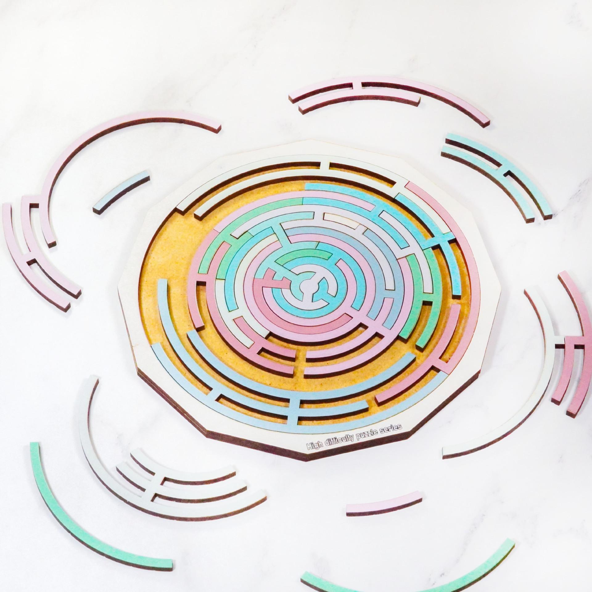 Colorful Mosquito Coil Wooden Puzzle Toy - Creative Educational Early Learning Aid for Children
Colorful Mosquito Coil Wooden Puzzle Toy - Creative Educational Early Learning Aid for Children