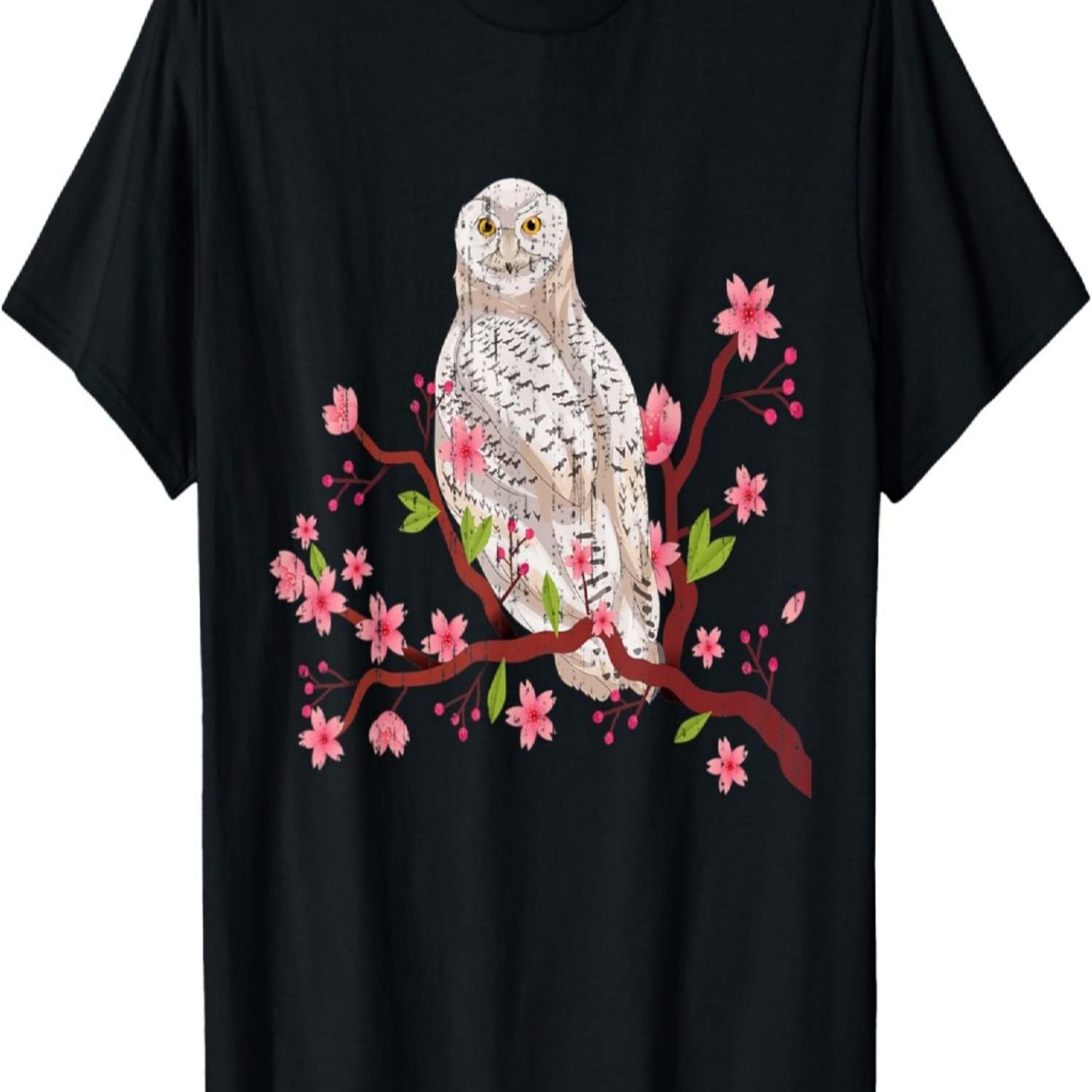 Predator Bird Forest Animal Owl Lover Cherry Blossom Owl T-Shirt S чёрный
Predator Bird Forest Animal Owl Lover Cherry Blossom Owl T-Shirt S чёрный