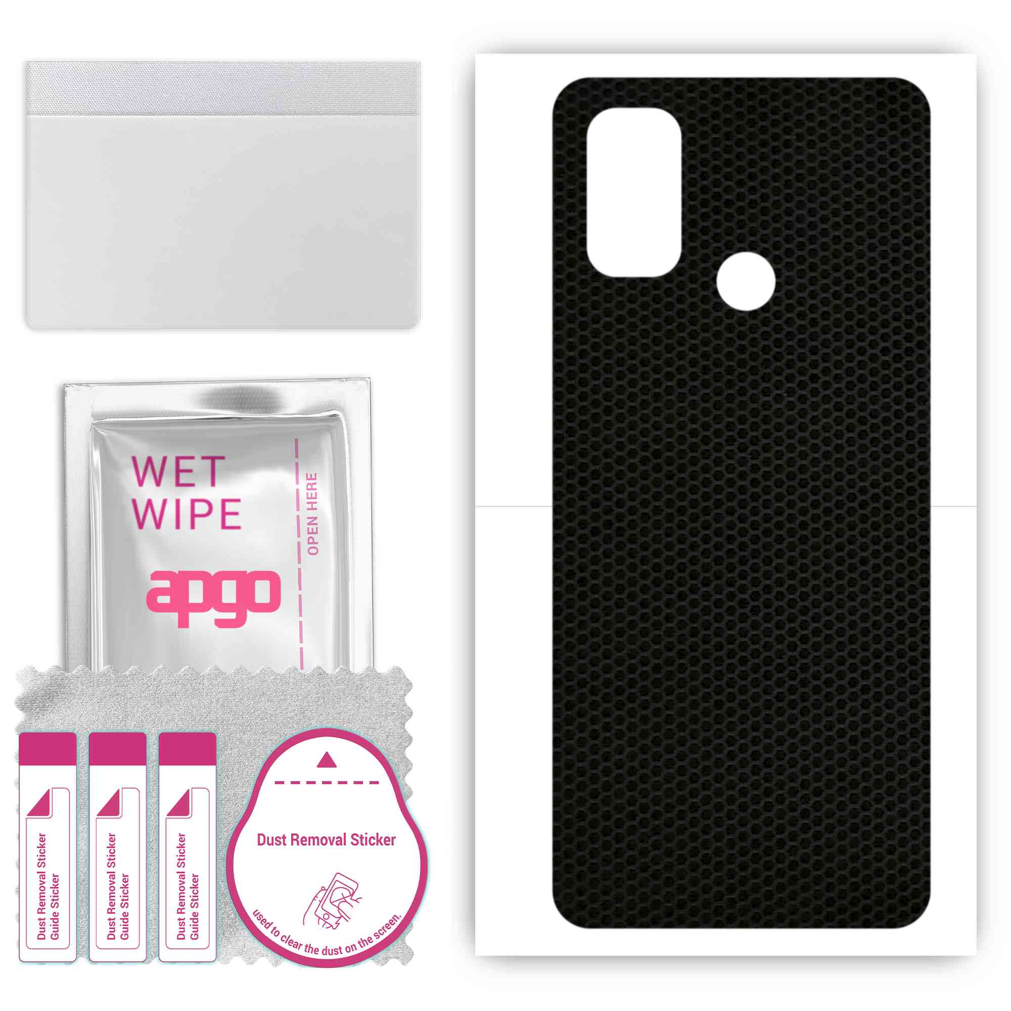 apgo Protective Skin Sticker for the back compatible with Oppo A53s, Wrap Film, Foil, Vinyl - Pattern Matrix
apgo Protective Skin Sticker for the back compatible with Oppo A53s, Wrap Film, Foil, Vinyl - Pattern Matrix