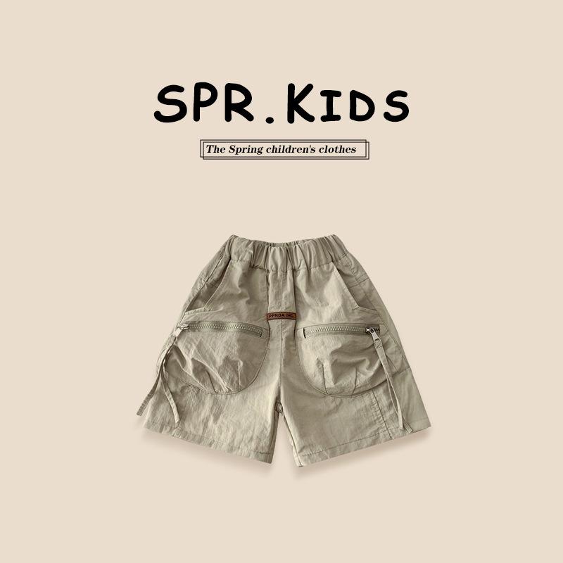 2025 Summer Boys Sports Cargo Shorts for Kids - Middle & Small Children, Loose Fit, 5-Point Design 130 cm хаки
2025 Summer Boys Sports Cargo Shorts for Kids - Middle & Small Children, Loose Fit, 5-Point Design 130 cm хаки