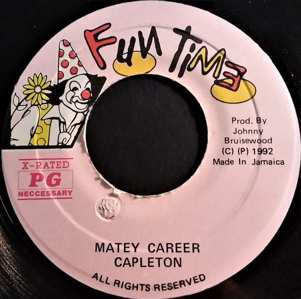 7-дюймовая пластинка CAPLETON - Matey Career НИКАКОГО Веселого Времени 1992 Ямайка Регги, Ска и Даб Б/У
7-дюймовая пластинка CAPLETON - Matey Career НИКАКОГО Веселого Времени 1992 Ямайка Регги, Ска и Даб Б/У