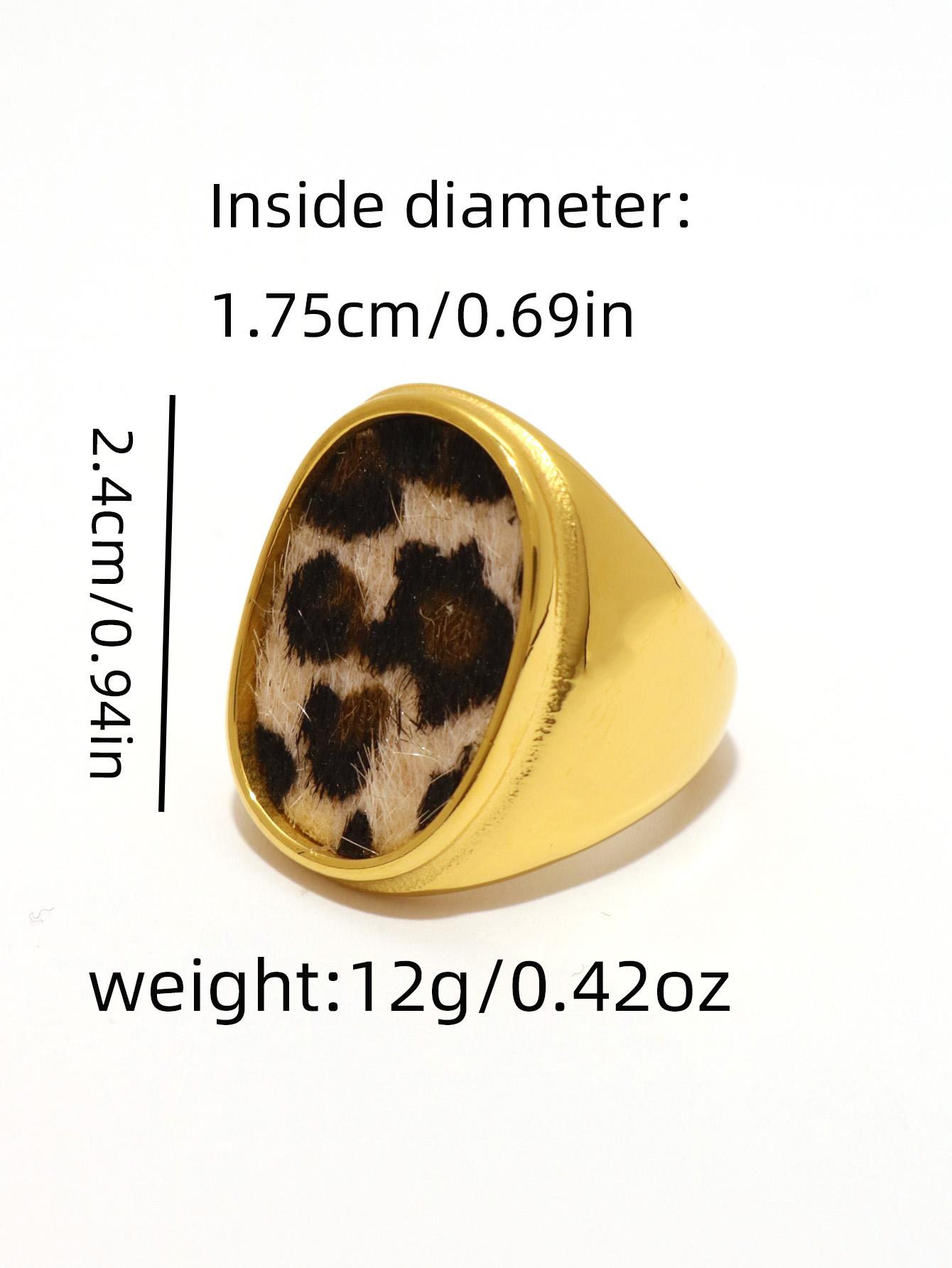 Uself Minimalist 18K PVD Golden Plated 304 Stainless Steel Rings Chunky Zircon High Quality Charm Stylish Boho Leopard Zircon 7
Uself Minimalist 18K PVD Golden Plated 304 Stainless Steel Rings Chunky Zircon High Quality Charm Stylish Boho Leopard Zircon 7