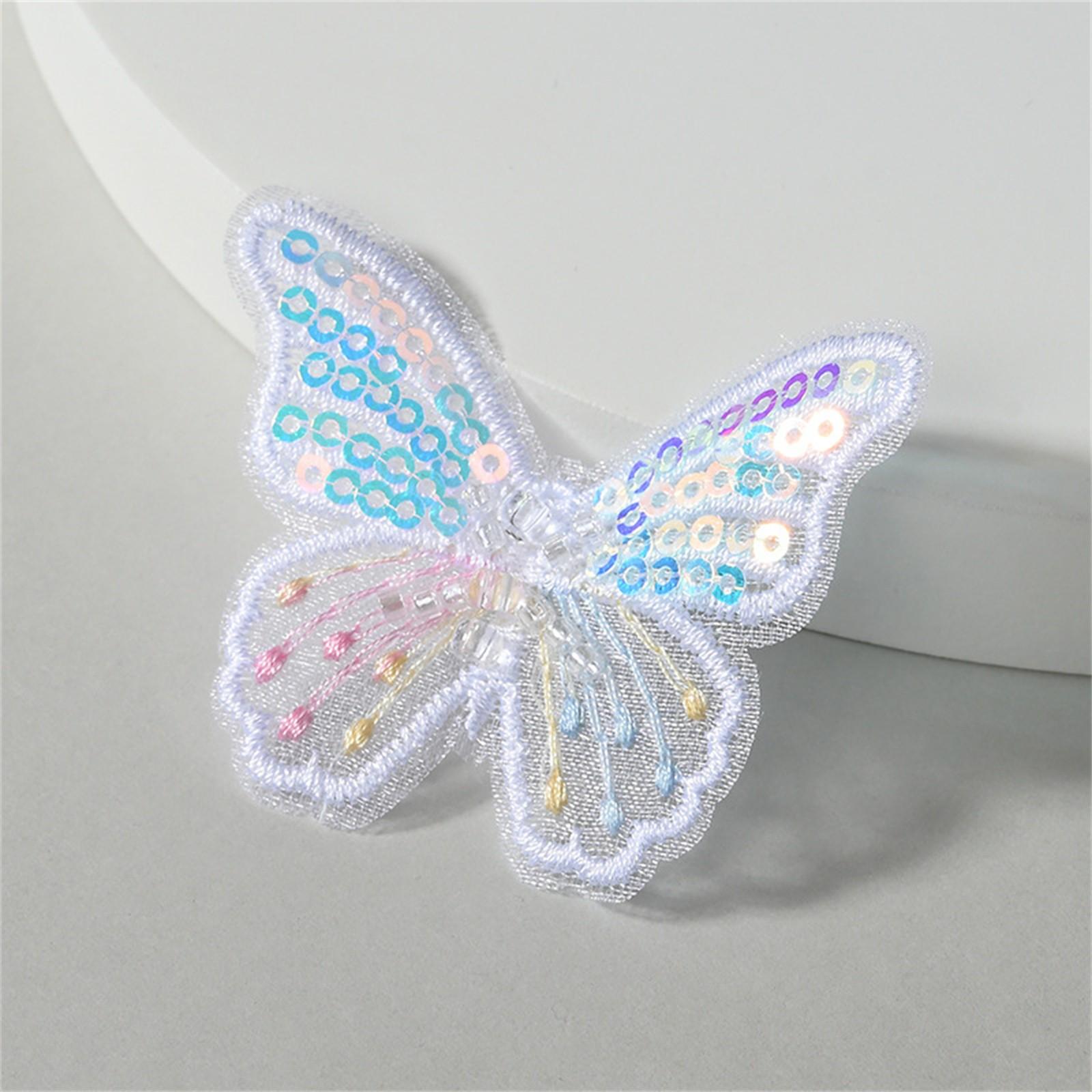 100 шт 62*48 мм изысканные пайетки вышитые сетчатые бабочки для DIY головных уборов заколки для волос декор одежды шляпы обуви швейные заплатки One Size белый
100 шт 62*48 мм изысканные пайетки вышитые сетчатые бабочки для DIY головных уборов заколки для волос декор одежды шляпы обуви швейные заплатки One Size белый