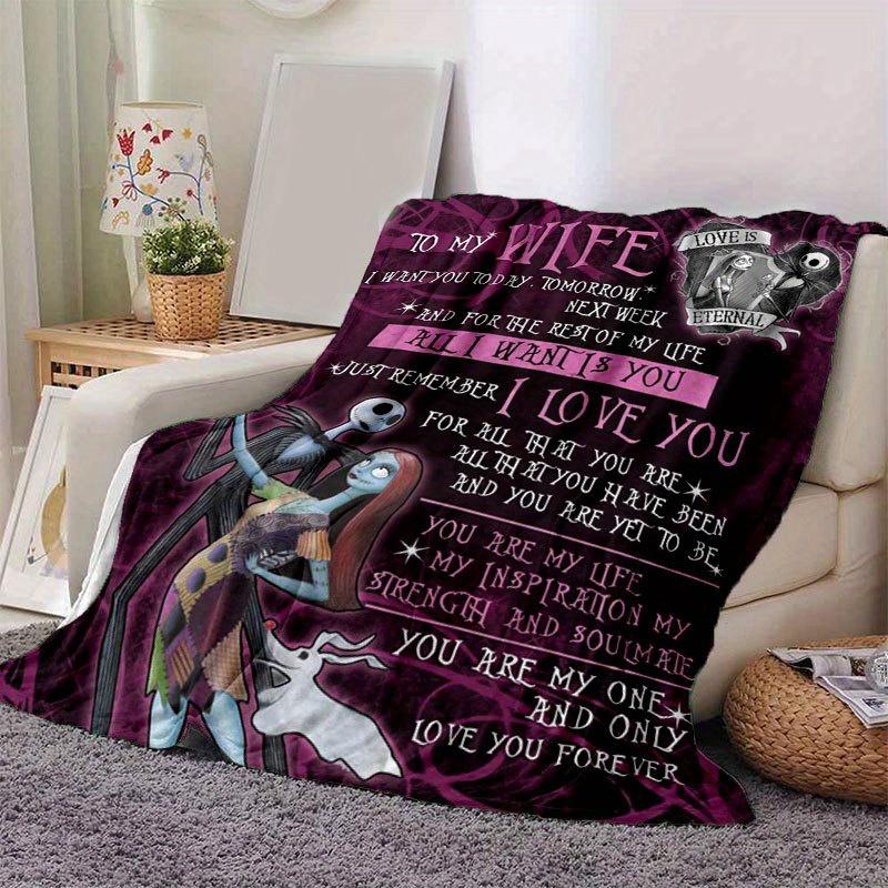 1pc Jack Skellington Printing Flannel Blanket Ideal for Travel Sofa Beds and Home Decor Ideal Birthday or Holiday Gift Available for All Sea 100x150cm
1pc Jack Skellington Printing Flannel Blanket Ideal for Travel Sofa Beds and Home Decor Ideal Birthday or Holiday Gift Available for All Sea 100x150cm