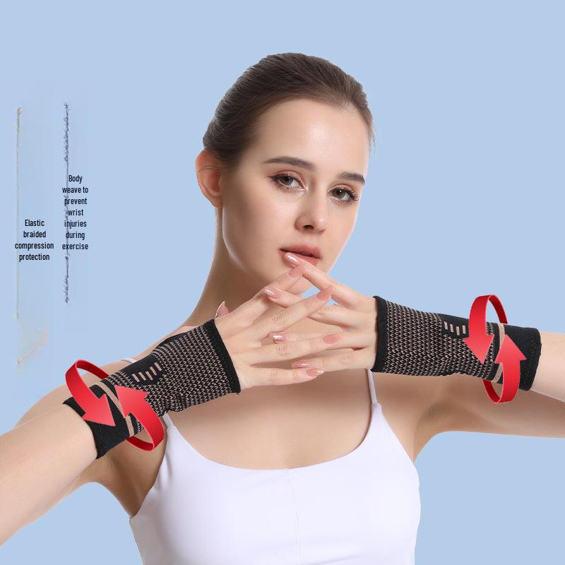 Copper Ion Sports Wrist Guard: Unisex Half-Finger Protection for Cycling, Yoga, Training, and Dumbbells Yellow Black No Logo
Copper Ion Sports Wrist Guard: Unisex Half-Finger Protection for Cycling, Yoga, Training, and Dumbbells Yellow Black No Logo