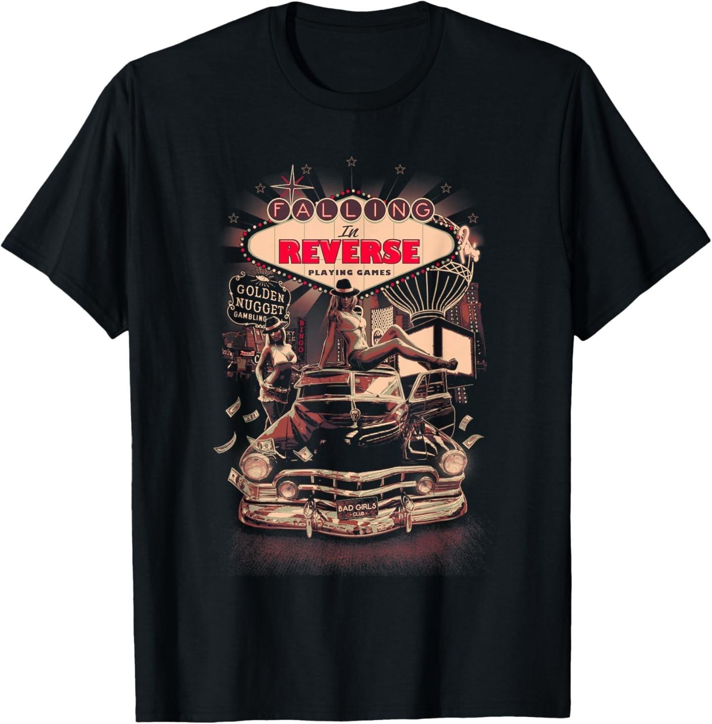 Falling in Reverse - Sin City - Official Merchandise T-Shirt Mens Womens Tees Top 4XL
Falling in Reverse - Sin City - Official Merchandise T-Shirt Mens Womens Tees Top 4XL