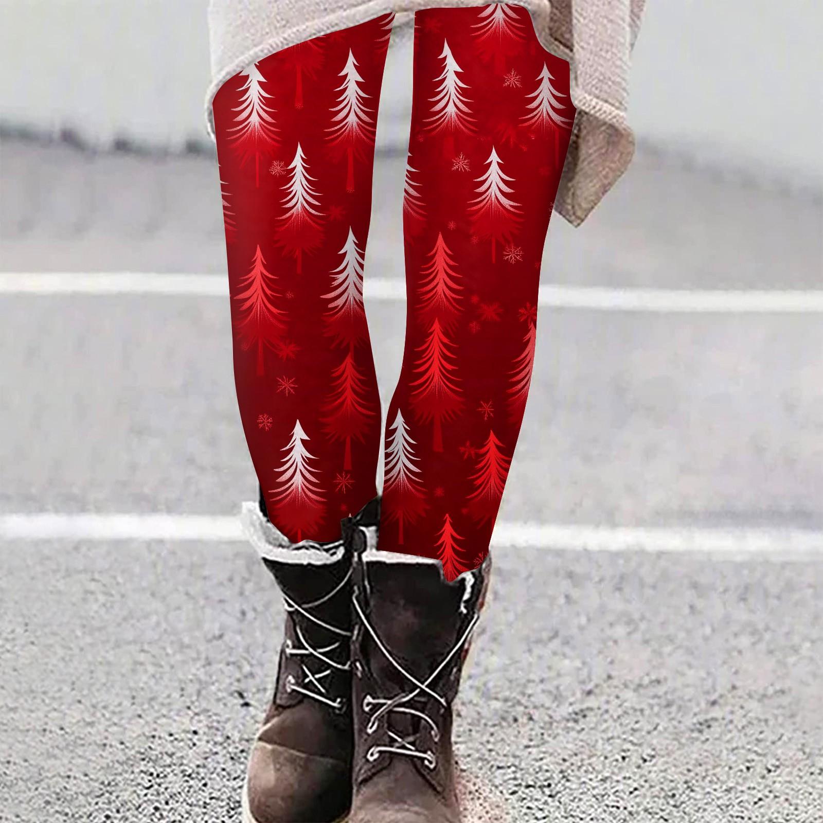 Женские повседневные облегающие эластичные брюки для йоги с принтом рождественской елки и снежинок, укороченные брюки XXXL красный
Женские повседневные облегающие эластичные брюки для йоги с принтом рождественской елки и снежинок, укороченные брюки XXXL красный