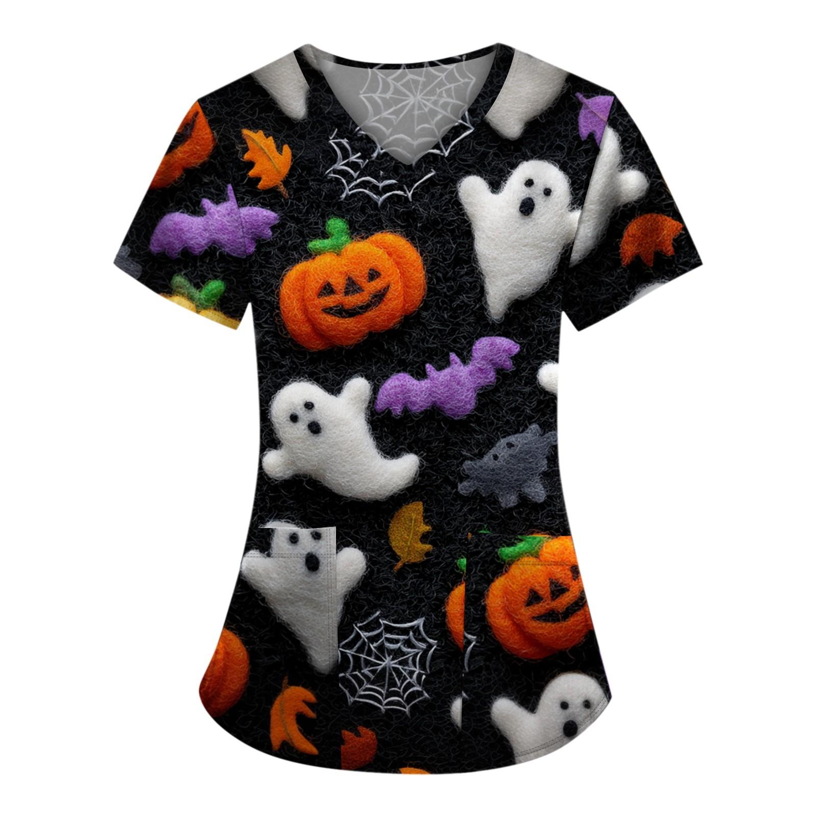 Плюс размерСкраб с принтом Рабочая форма Топы для женщин Крест V-образным вырезом Хэллоуин Принт с короткими рукавами Забавные футболки Спецодежда Футболка с карманами M
Плюс размерСкраб с принтом Рабочая форма Топы для женщин Крест V-образным вырезом Хэллоуин Принт с короткими рукавами Забавные футболки Спецодежда Футболка с карманами M