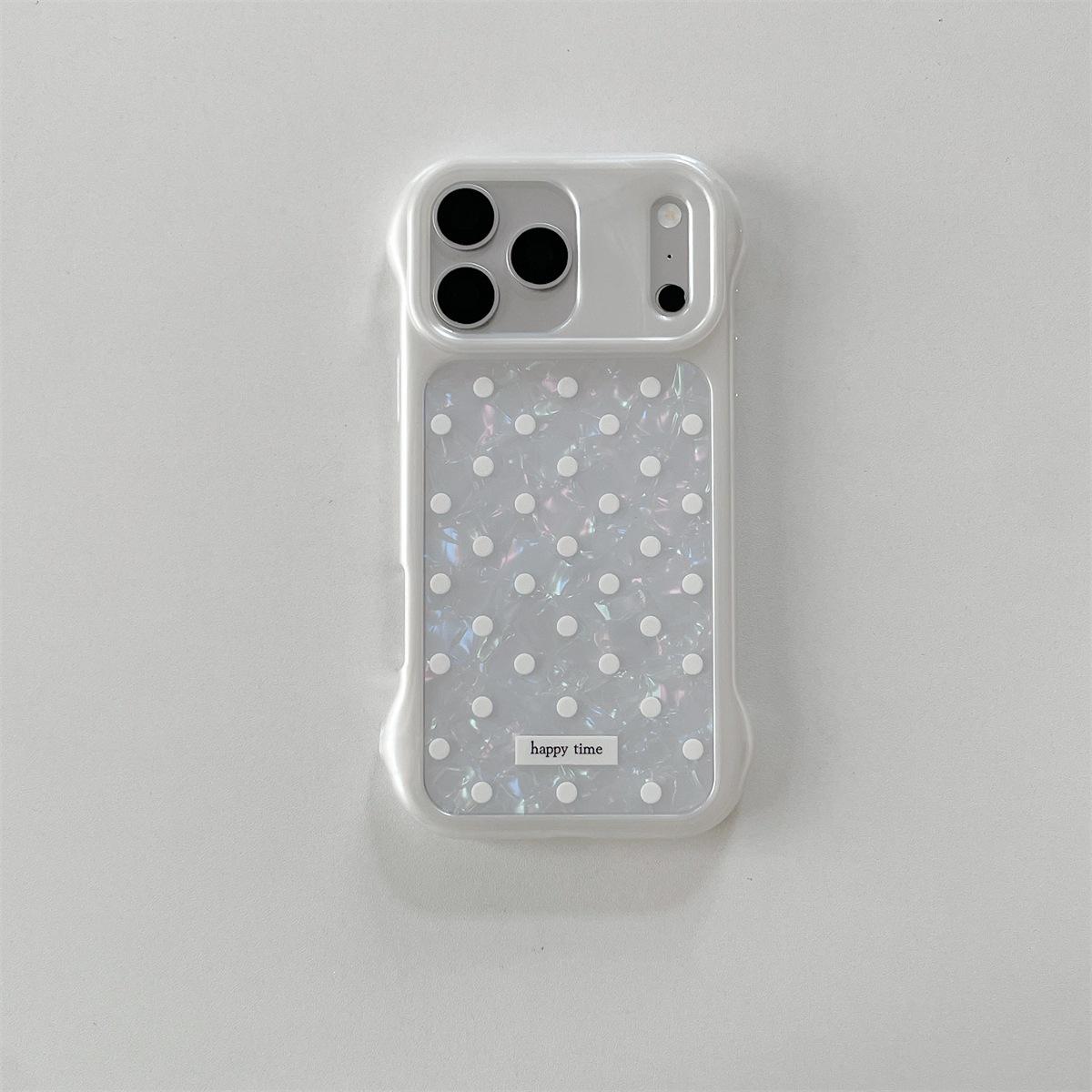 Premium Shell Pattern Polka Dot Phone Case for iPhone 14/13, Apple 17/16/15 PROMAX - Anti-fall Cover iPhone 13
Premium Shell Pattern Polka Dot Phone Case for iPhone 14/13, Apple 17/16/15 PROMAX - Anti-fall Cover iPhone 13