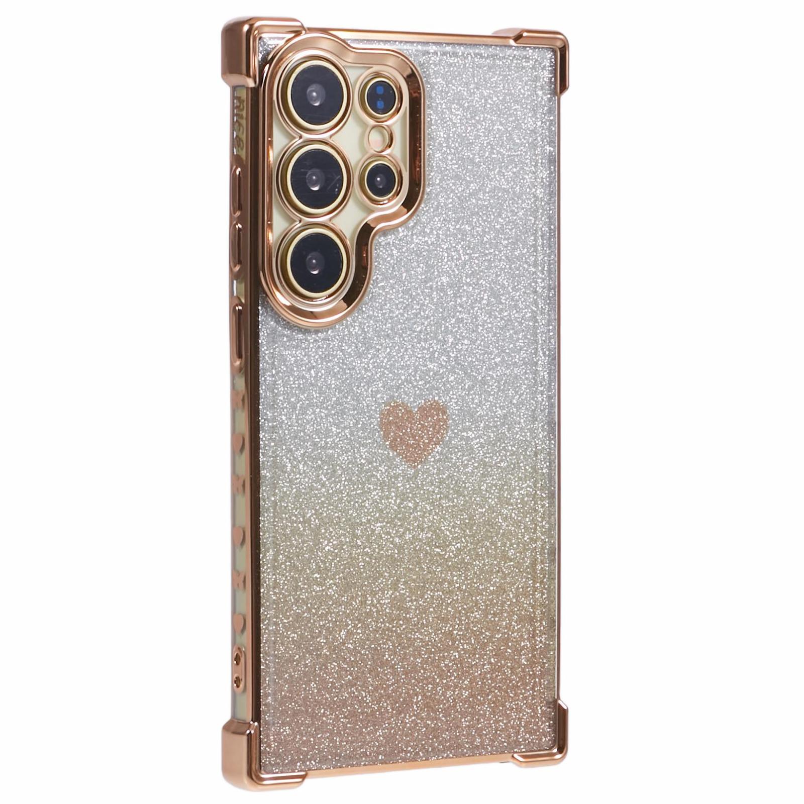 Для Samsung Galaxy S24 Ultra TPU Чохол Гальванічне покриття Блискітки Чохол для телефону Візерунок серця E
Для Samsung Galaxy S24 Ultra TPU Чохол Гальванічне покриття Блискітки Чохол для телефону Візерунок серця E