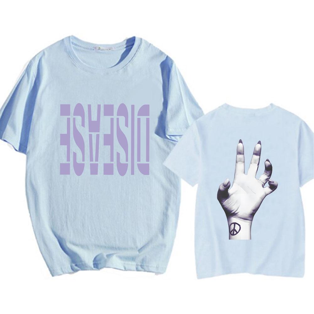 Lady Gaga Disease Graphic Tshirts Short Sleeve Cotton Summer Tee-shirt Round Neck Men Soft T-shirts Printing Comfortable Tees 4XL
Lady Gaga Disease Graphic Tshirts Short Sleeve Cotton Summer Tee-shirt Round Neck Men Soft T-shirts Printing Comfortable Tees 4XL