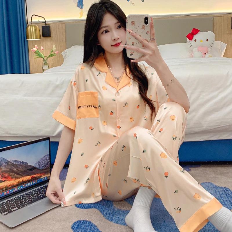 Cute Cartoon Chicks Print Y2k Women Pajamas Korean Ins Little Flower Tomato Sleepwear New Summer Fashion Nightgown XXL помаранчевий
Cute Cartoon Chicks Print Y2k Women Pajamas Korean Ins Little Flower Tomato Sleepwear New Summer Fashion Nightgown XXL помаранчевий
