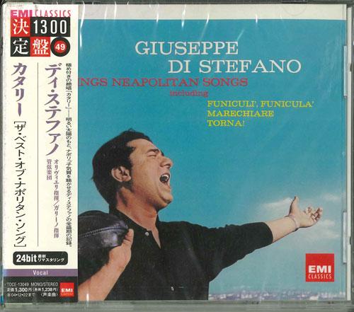 CD STEFANO (SHSEPPE DI), COTTLAU ET AL - The Best of Napolitan Song TOCE13049 Japan ObiClassical Used
CD STEFANO (SHSEPPE DI), COTTLAU ET AL - The Best of Napolitan Song TOCE13049 Japan ObiClassical Used