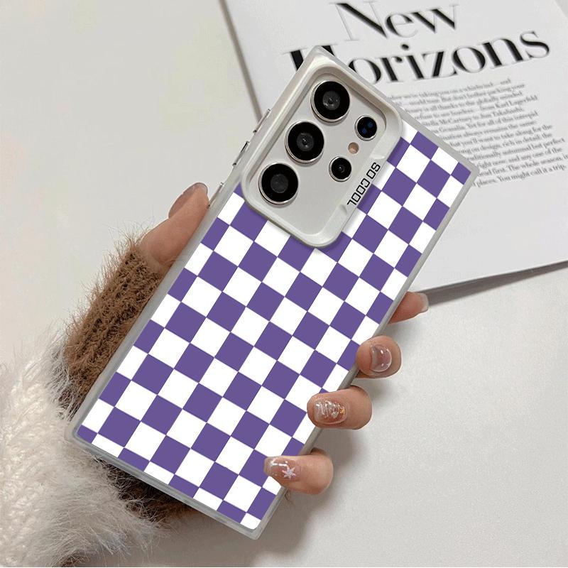 Retro Classic Chess Board Grid Soft Phone Case for Samsung Galaxy S24 S25 FE S26 Edge S23 Ultra S22 Plus S21 + Shockproof Cover Samsung S26
Retro Classic Chess Board Grid Soft Phone Case for Samsung Galaxy S24 S25 FE S26 Edge S23 Ultra S22 Plus S21 + Shockproof Cover Samsung S26