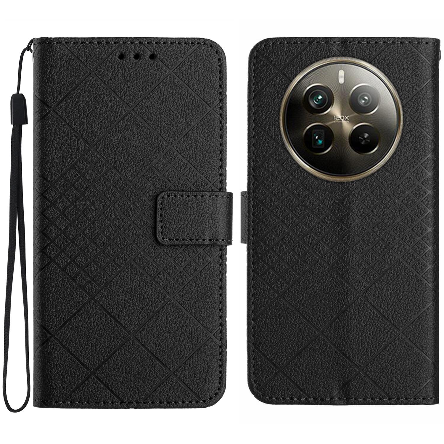 HT06 For Realme 12 4G/12+ 5G Case Rhombus Litchi Texture Wallet Leather Phone Cover Black
HT06 For Realme 12 4G/12+ 5G Case Rhombus Litchi Texture Wallet Leather Phone Cover Black