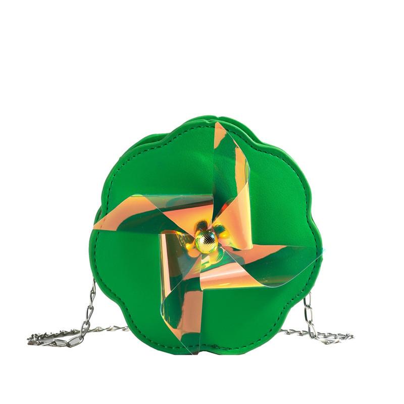 Cute Fashionable Windmill Shaped Chain Shoulder Bag For Boys And Girls In Soft Colors Green
Cute Fashionable Windmill Shaped Chain Shoulder Bag For Boys And Girls In Soft Colors Green