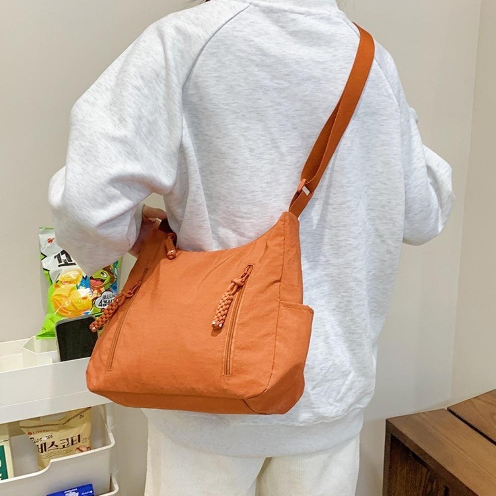 Multi-Pocket Oxford Cloth Crossbody Bag Korean Style Woman Crescent Bag Single Shoulder Bag Daily коричневый
Multi-Pocket Oxford Cloth Crossbody Bag Korean Style Woman Crescent Bag Single Shoulder Bag Daily коричневый