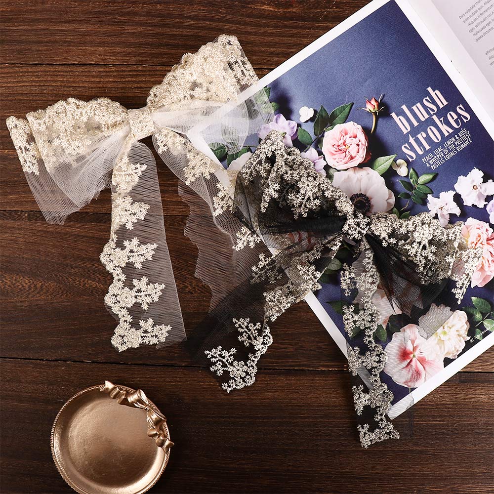 Elegant Flower Korean Woman Lace Spring Clip Barrette Hair Accessories Bow Knot Hair Clip
Elegant Flower Korean Woman Lace Spring Clip Barrette Hair Accessories Bow Knot Hair Clip