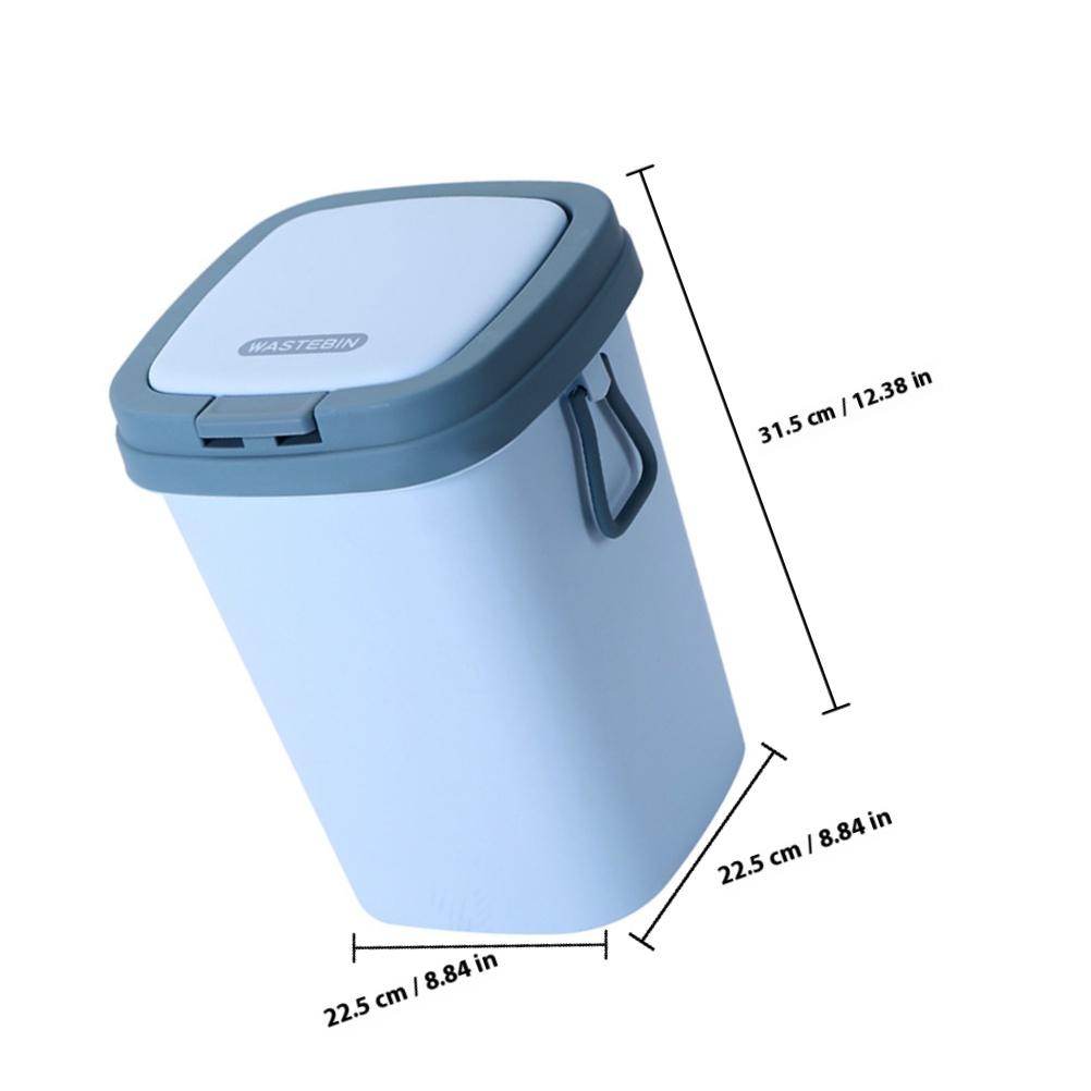 Мусорное ведро нажимного типа с крышкой, портативное, маленькое, для ванной, кухни, спальни, бытовое пластиковое мусорное ведро для общежития, офиса
Мусорное ведро нажимного типа с крышкой, портативное, маленькое, для ванной, кухни, спальни, бытовое пластиковое мусорное ведро для общежития, офиса