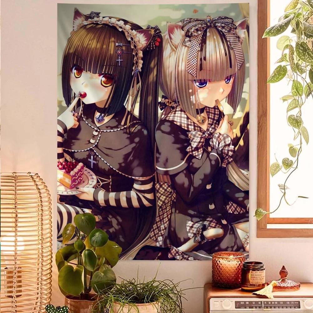 Anime Nekopara Cartoon Tapestry SciFi Style Art Perfect for Science Fiction Room Home Decor Wall Hanging 74x94cm(29x37in)
Anime Nekopara Cartoon Tapestry SciFi Style Art Perfect for Science Fiction Room Home Decor Wall Hanging 74x94cm(29x37in)