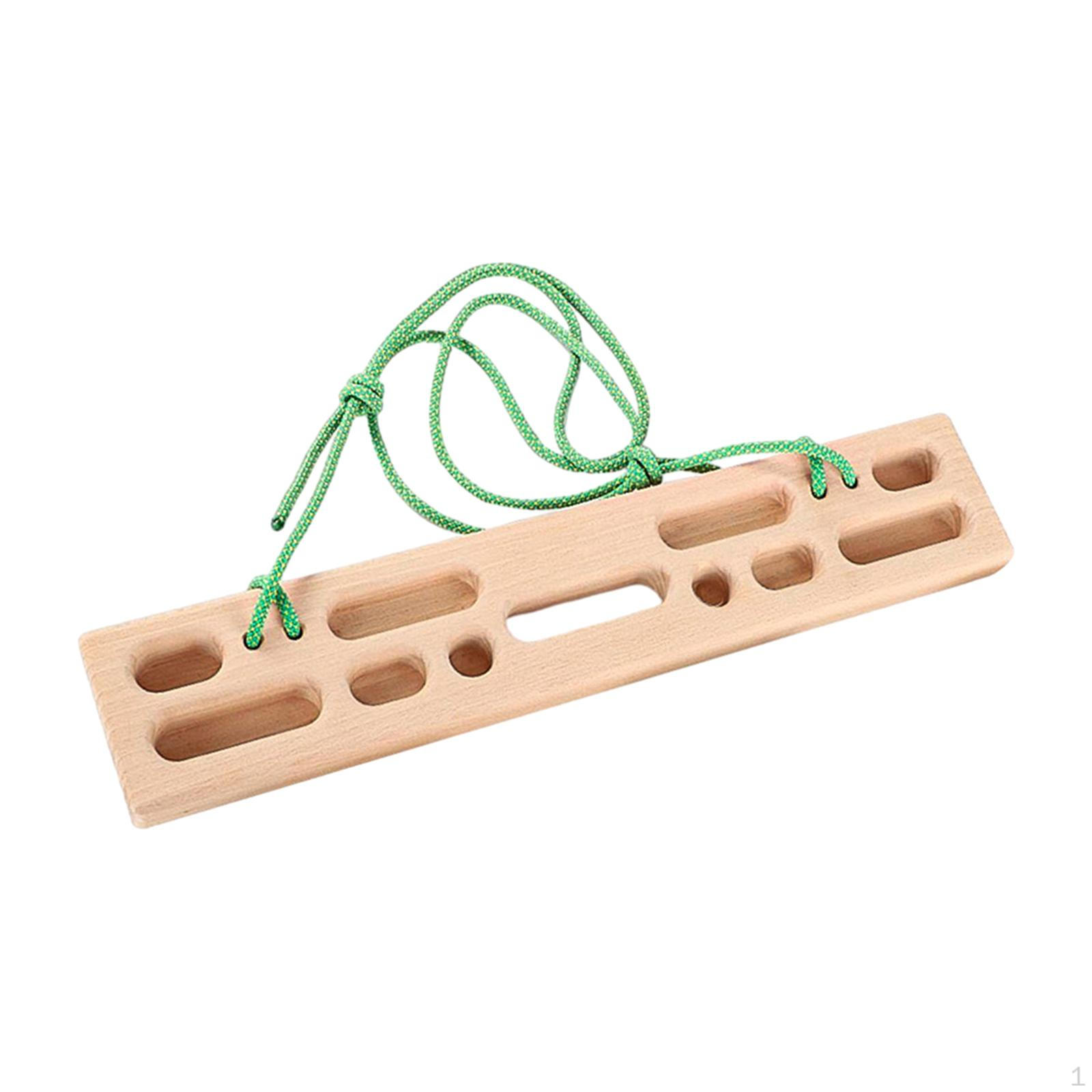 Climbing Hangboard, 50cmx10cm Fingerboard, Rock Training Aid Pull up Board Hang
Climbing Hangboard, 50cmx10cm Fingerboard, Rock Training Aid Pull up Board Hang