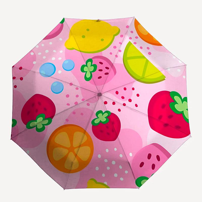 1pc Fruit Punch Fashionable Automatic Opening/Closing Folding Umbrella with 8 Bones, Windproof Portable, Daily Use154
1pc Fruit Punch Fashionable Automatic Opening/Closing Folding Umbrella with 8 Bones, Windproof Portable, Daily Use154
