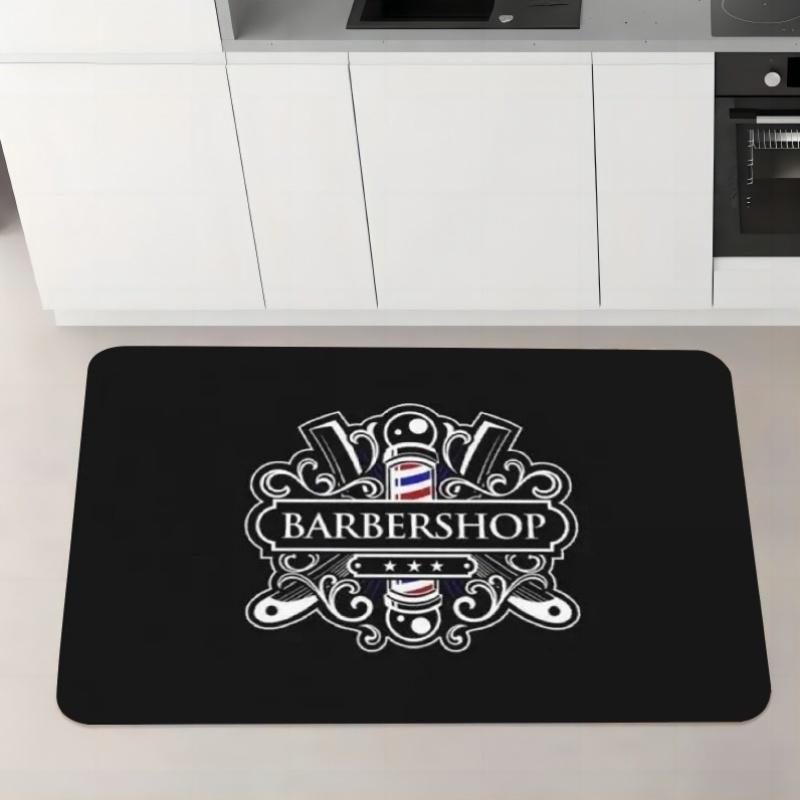 Vintage Barbershop Razor Print Doormat, Flannel Durable Easy-Clean Non-Slip Rug for Multi-Room Multi-Holiday Decor 40x60cm
Vintage Barbershop Razor Print Doormat, Flannel Durable Easy-Clean Non-Slip Rug for Multi-Room Multi-Holiday Decor 40x60cm