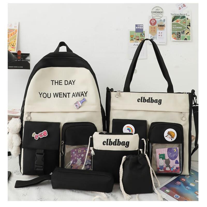 Li Shen Large Capacity Preppy Style Backpack for High School Students
Li Shen Large Capacity Preppy Style Backpack for High School Students
