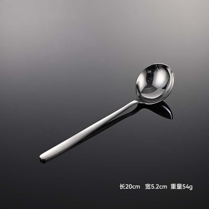 Ложка для супа Ruyi из нержавеющей стали 304, большая круглая, длинная и короткая, зеркально отполированная ложка
Ложка для супа Ruyi из нержавеющей стали 304, большая круглая, длинная и короткая, зеркально отполированная ложка