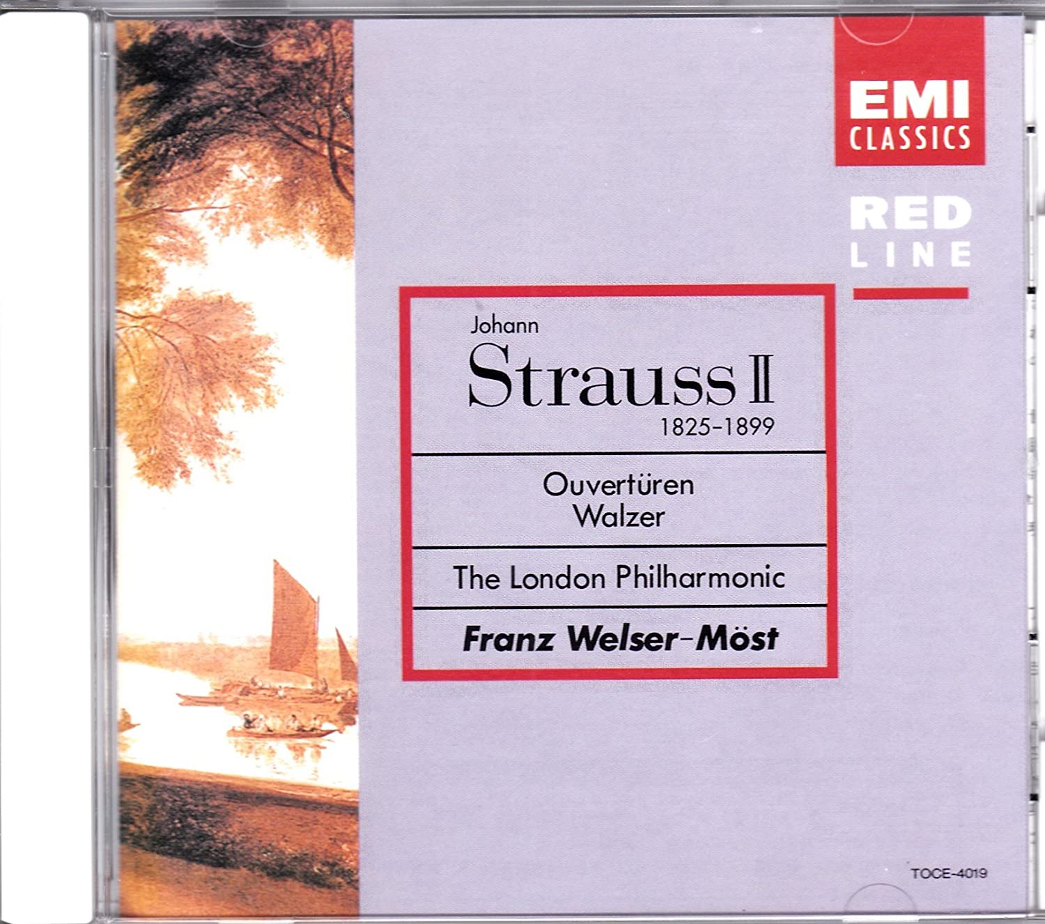 CD LONDON PHILHARMONIC ORCHESTRA, J. S - Strauss: Beautiful Blue Danube TOCE4019 Japan ObiClassical Used
CD LONDON PHILHARMONIC ORCHESTRA, J. S - Strauss: Beautiful Blue Danube TOCE4019 Japan ObiClassical Used