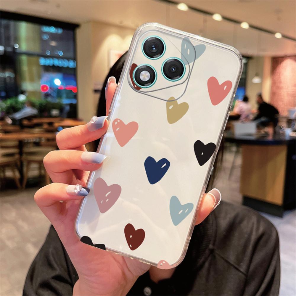 Heart Love Non-Yellowing Transparent Phone Case For Honor 400 Lite 200 90 Pro 50 20 9X X7 70 Women Clear Cover Silicone Bumper Honor x7d білий
Heart Love Non-Yellowing Transparent Phone Case For Honor 400 Lite 200 90 Pro 50 20 9X X7 70 Women Clear Cover Silicone Bumper Honor x7d білий