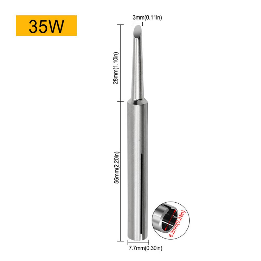 I Soldering Iron Tip 20W 35W 50W Electric Iron Tip Nternally Power Tools Replacement Silver Tools Welding Workshop 20W
I Soldering Iron Tip 20W 35W 50W Electric Iron Tip Nternally Power Tools Replacement Silver Tools Welding Workshop 20W