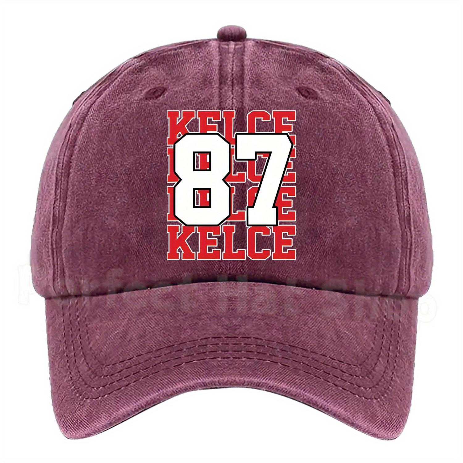 Lightweight Design Adjustable Kelce 87 Graphic Baseball Cap Lightweight Machine Washable Polyester One Size
Lightweight Design Adjustable Kelce 87 Graphic Baseball Cap Lightweight Machine Washable Polyester One Size