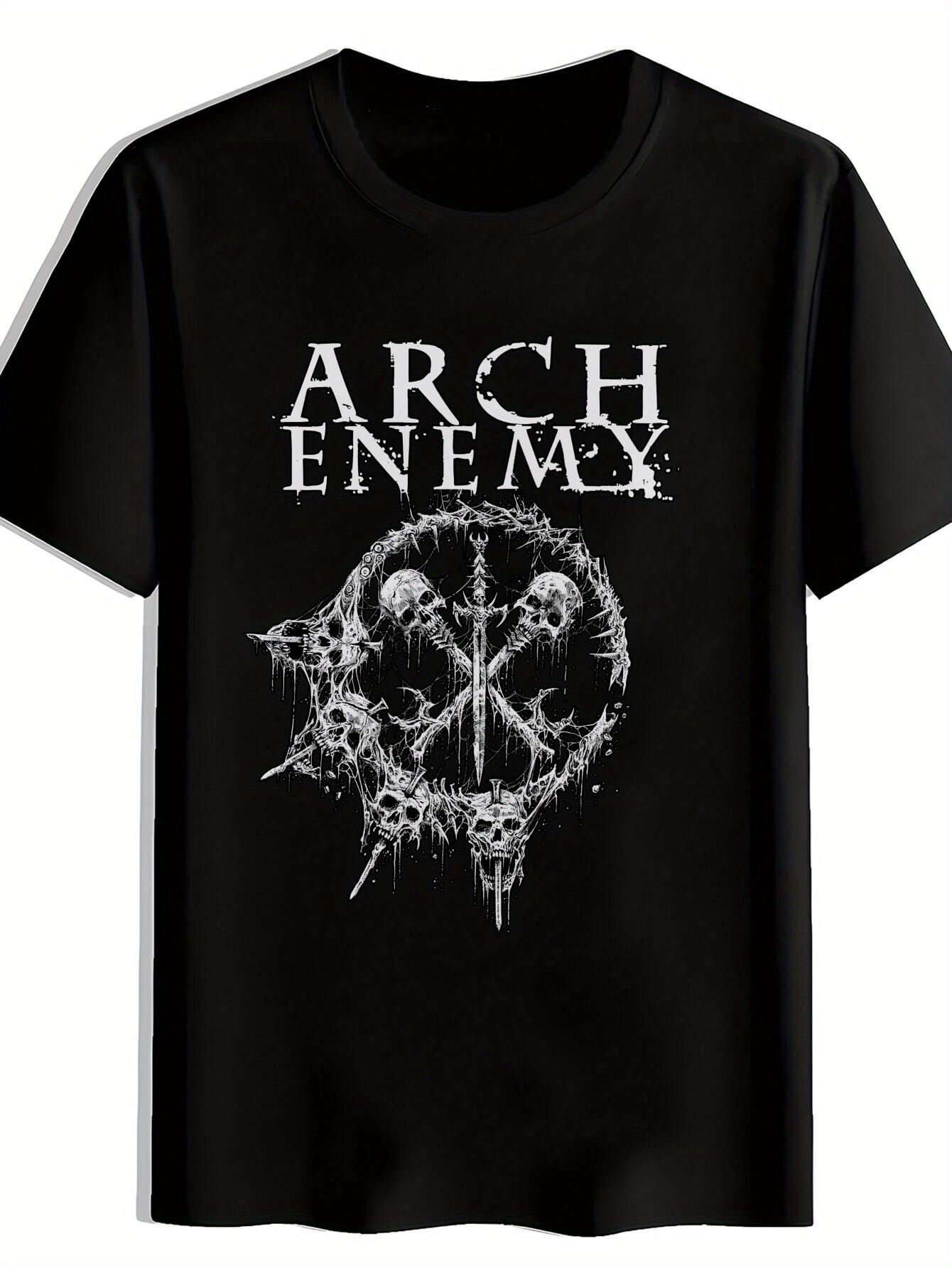 Vintage Rock Band Graphic T-shirt - Black Distressed Skull & Crossed Swords Print XXXL
Vintage Rock Band Graphic T-shirt - Black Distressed Skull & Crossed Swords Print XXXL