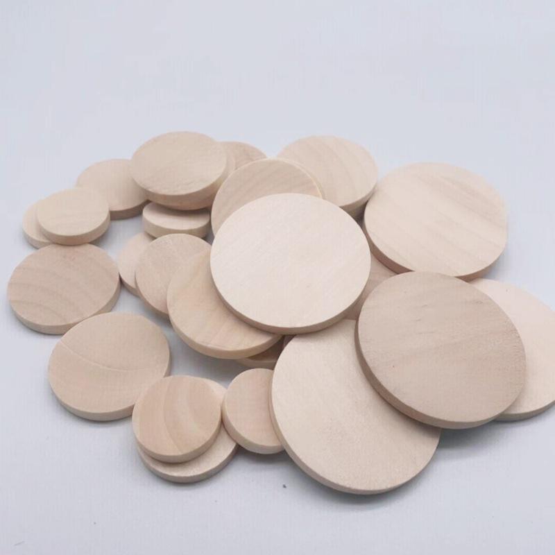Wooden Handicraft Round Wood Chips (25/30/35/38/40/50mm) 25mm Diameter, 5mm Thick
Wooden Handicraft Round Wood Chips (25/30/35/38/40/50mm) 25mm Diameter, 5mm Thick