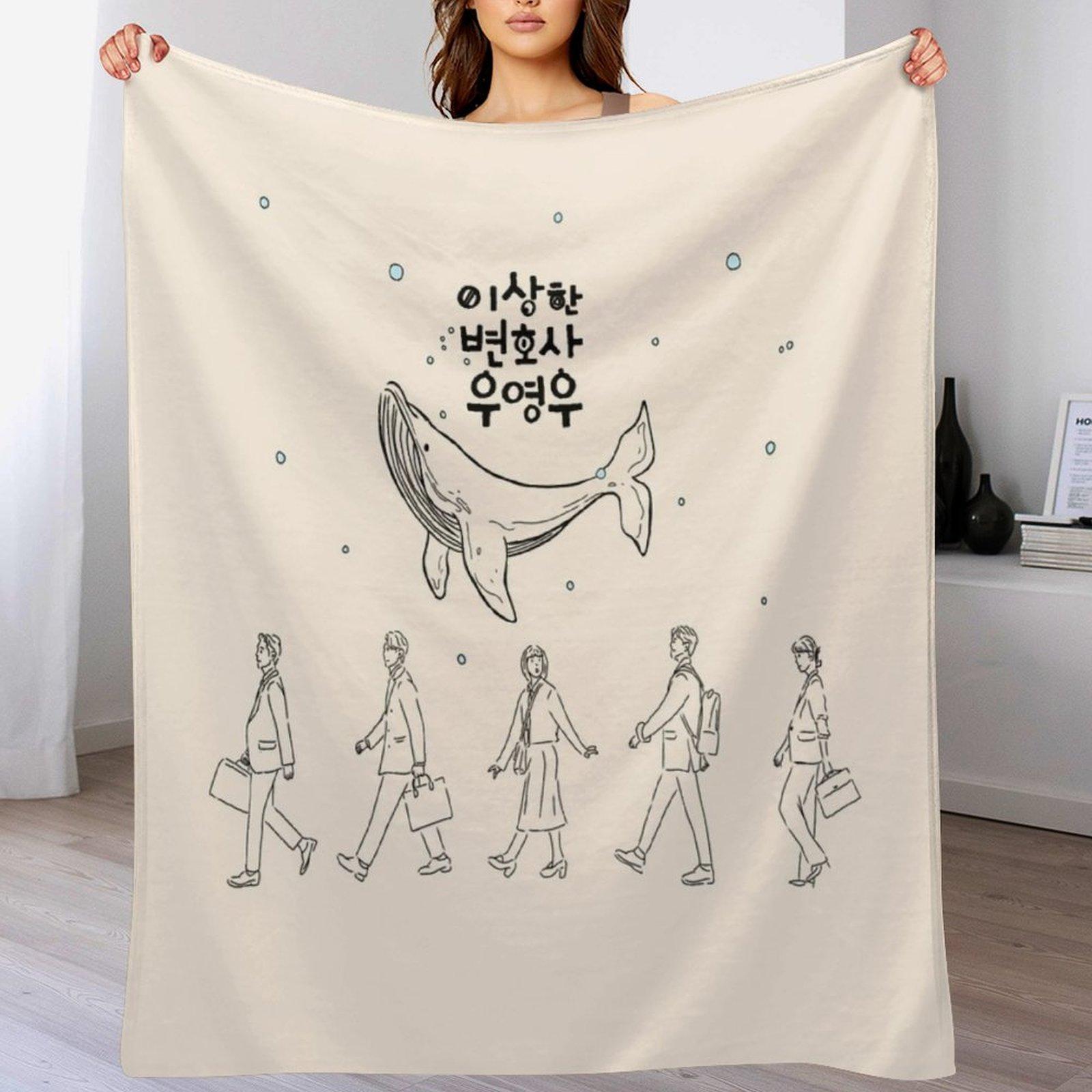 Extraordinary attorney woo kdrama Throw Blanket Warm Comfortable Blanket for Office Napping 102x76cm(40x30in)
Extraordinary attorney woo kdrama Throw Blanket Warm Comfortable Blanket for Office Napping 102x76cm(40x30in)