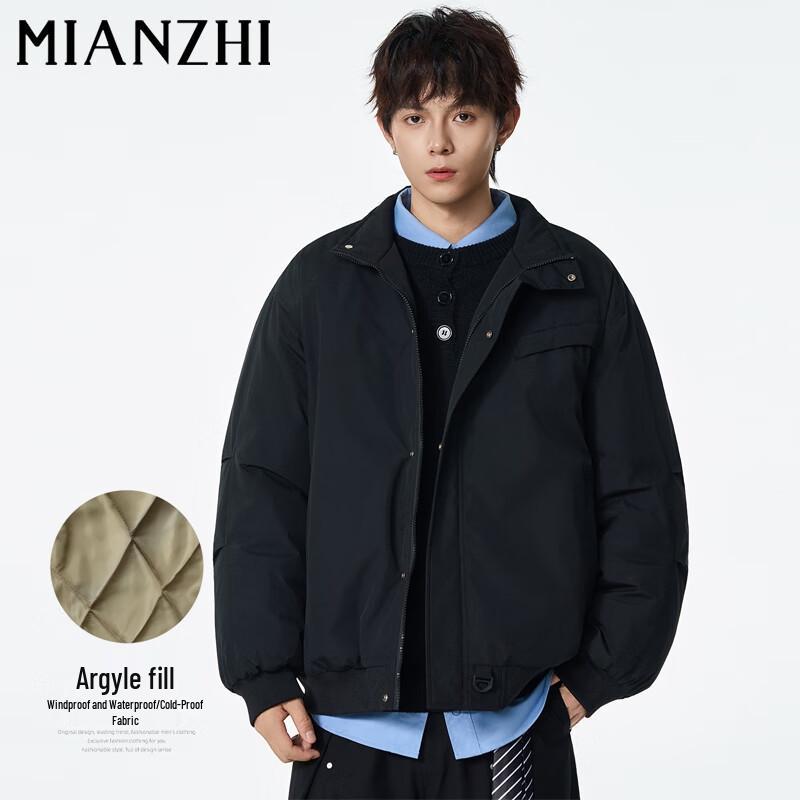 Men s Winter Stand-Collar Zipper Padded Jacket M
Men s Winter Stand-Collar Zipper Padded Jacket M